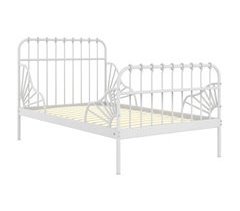 Estructura de cama extensible de metal 130x200