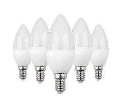 Pack 5 Bombillas LED Vela Primer Leader