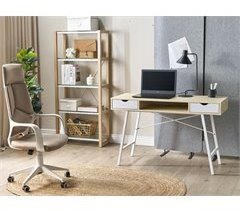 Beliani Conjunto de mobiliario de oficina JENKS/CLARITA