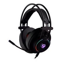 Auriculares con microfono Coolbox Deeplighting gaming led jack