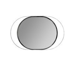 Espejo Ovalado Acero Serie Oval Chrome