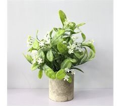 Planta artificial con flores ENOLA