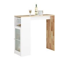 Mesa Alta Cocina soporte para bebidas SoBuy FWT99-WN