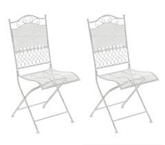 Pack de 2 sillas de terraza Kiran plegables