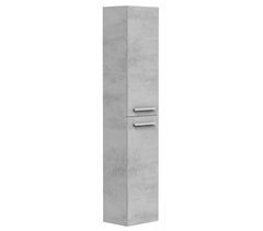 Armario baño Alise 2 puertas, Cemento, 150 cm