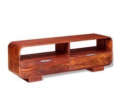 Mueble TV de madera maciza de sheesham 2502173