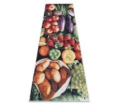Alfombra lavable ANDRE 1711 Frutas y vegetales para la cocina