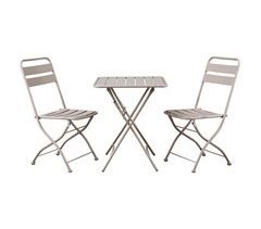 Conjunto de mesa y sillas plegables de exterior Mia