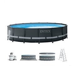 Piscina elevada redonda INTEX Ultra XTR Frame 488x122 cm con depuradora