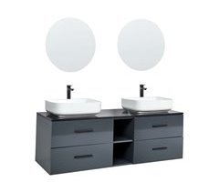 Mueble de baño LED con espejos PILAR