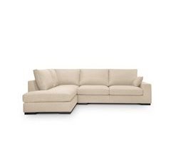 Sofa de 3 plazas rinconera HORUS beige derecho