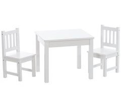 Set infantil Mides de mesa y dos sillas 56x52