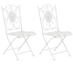 Set de sillas de jardín plegables