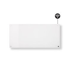 Calentador WIFI con panel de vidrio blanco 900W Proheat Ltd. MILL GL90