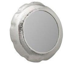 Espejo de pared con marco de metal