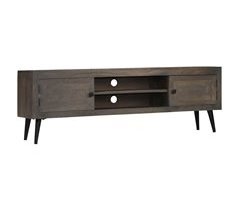 Mueble TV armarios estantes en madera 2502014