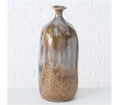 Jarrón cerámica marrón SENSU 32 cm
