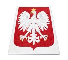 Alfombra lavable ANDRE 2309 emblema de Polonia