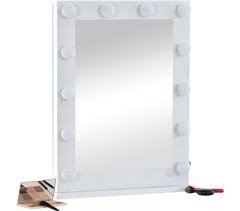 Espejo de maquillaje con luces LED 60x16