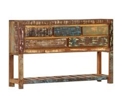 Aparador mesa sola madera maciza reciclada 4402172