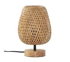 Lámpara de mesita Seiren de Bambú