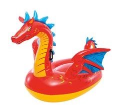 Flotador piscina dragón c/asas INTEX