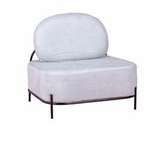 Sofá de 1 plaza de diseño minimalista - Clair