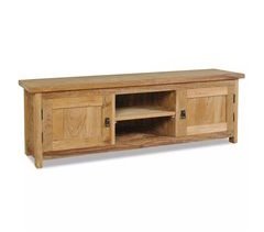 Mueble TV armarios compartimentos madera maciza 2502021