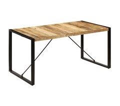 Mesa de comedor madera maciza 160x80