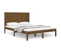 Estructura de cama madera maciza de pino 120x190