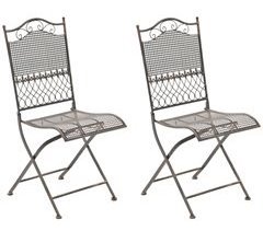 Set de sillas de terraza plegables