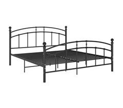 Estructura de cama de metal 140x200
