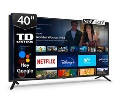 Smart TV 40 pulgadas - TD Systems PRIME40C15GLE