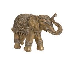 Figura decorativa ELEPHANT dorado