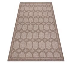 Alfombra HOUSE sisal 40356 Diamantes Tejido plano efecto lanoso 120x170