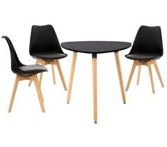 Set de mesa y 3 sillas Libanera para el comedor 150x150