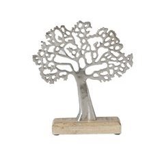 Figura decorativa árbol TINA material metal