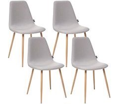 Set de 4 sillas de tipo escandinavo