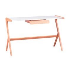 Mesa de escritorio minimalista con cajón central - Seattle 120x47