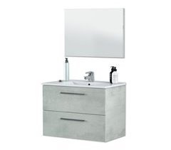 Mueble de baño Aruba 2 cajones + espejo