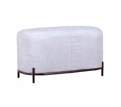 Reposapiés de 2 plazas para el sofá de diseño minimalista - Clair