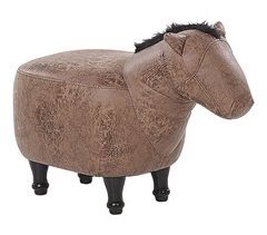 Beliani Puf animal HORSE