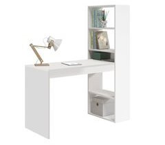 Mesa de escritorio con estantería Duplo 120x53