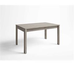 Mesa extensible TORONTO madera/blanco