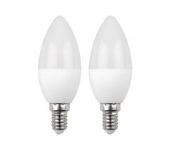 Pack 2 Bombillas LED Vela 7hSevenOn Premium