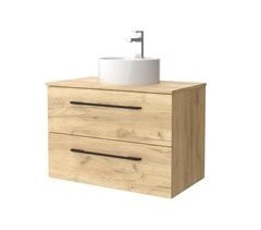 Mueble de baño Morai con tirador  | Lavabo sobre encimera