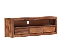Mueble de TV de madera maciza de Sheesham cajones 2502062