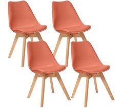 Set de 4 sillas estilo nórdico