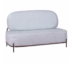 Sofá de 2 plazas de diseño minimalista - Clair