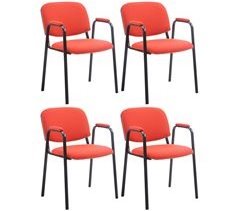 Set de 4 sillas de Confidente Ken Pro en Tela